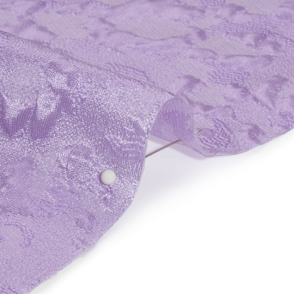 Luminous Lavender Wild Spots Lightweight Luxury Brocade