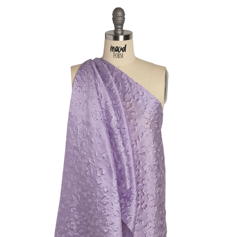 Luminous Lavender Wild Spots Lightweight Luxury Brocade