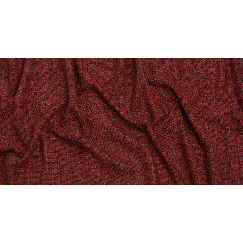Acetate and Viscose Upholstery Tweed - Lipstick