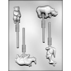Animal Sucker Chocolate Mold