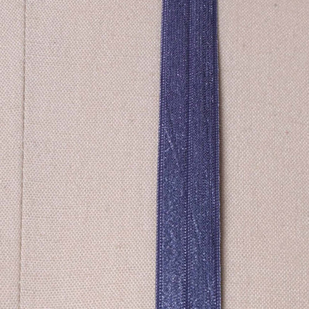 3 Yards 5/8" Indigo Blue Fold Over Elastic Stretch Bias Trim