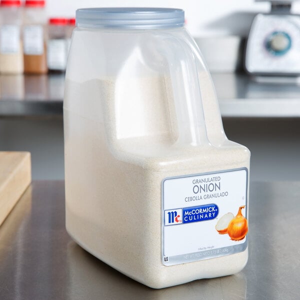 McCormick Culinary Granulated Onion 5.75 lb.