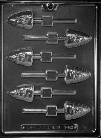 Candy Corn Lolly Chocolate Mold