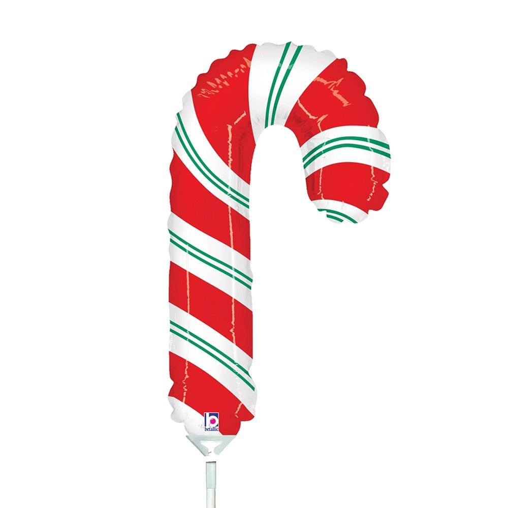 Candy Cane Mini Shape Foil Balloon