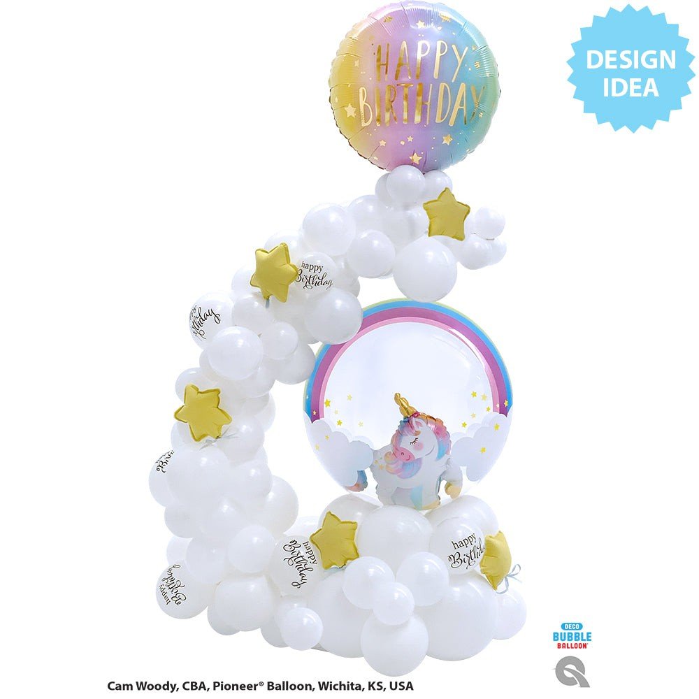 Mini Unicorn Foil Balloon
