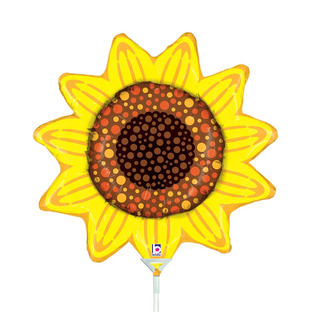 Sunflower Mini Shape Foil Balloon