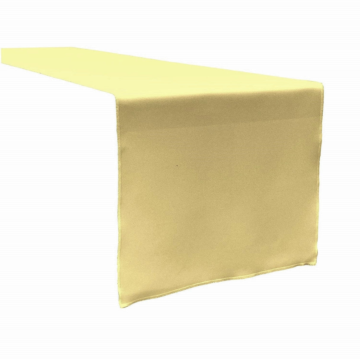 Polyester Poplin Fabric Table Runner - Solid Color, 14" x 72" (1 Piece)