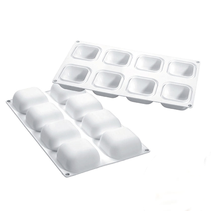 Silikomart GEM100 Silicone Baking Mold, 8 cavities