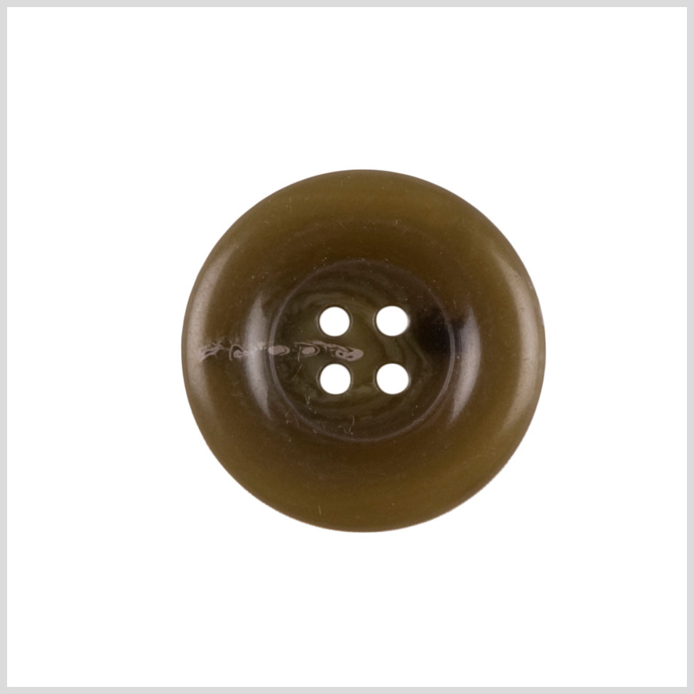 Brown Plastic Button - 36L/23mm
