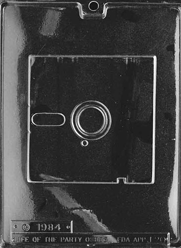Floppy Disc Chocolate Mold - LPJ020