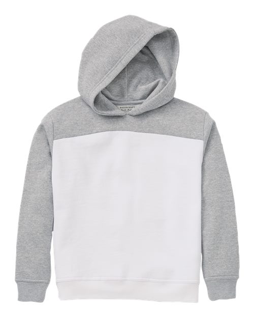 Youth Colorblocked Hooded Sweatshirt