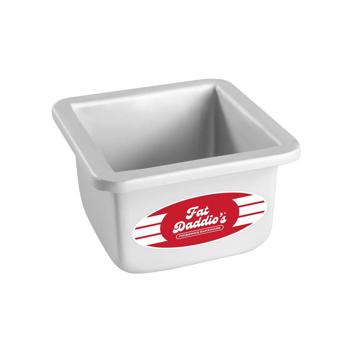 Fat Daddio's Anodized Aluminum Square Cake Pan, 4" x 4" x 3"