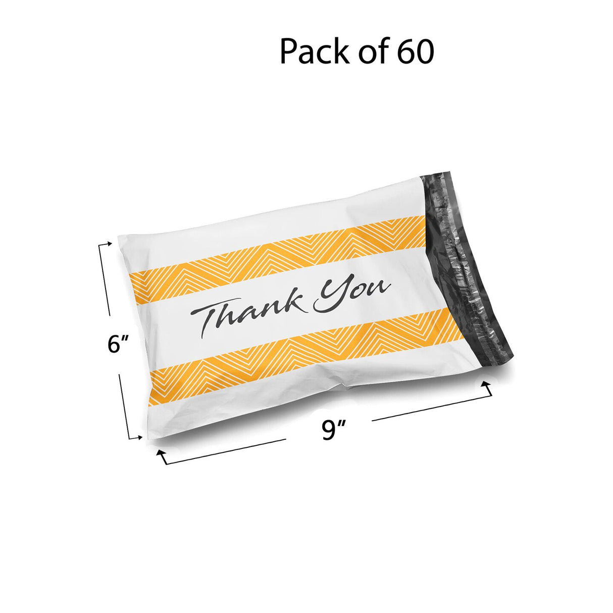 Poly Mailer Envelopes 6" x 9" Multi Design Weight 0.25 to 1 pound