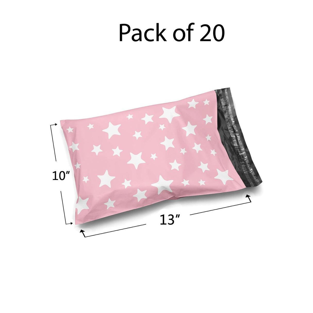 Design Poly Mailer Envelopes - 10 x 13 Glossy (Multi Pack & Design)