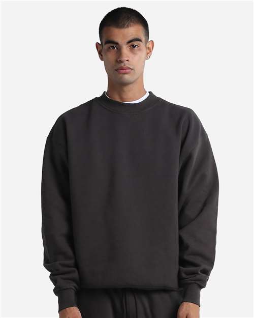 Shaka Wear Unisex Max Heavy Fleece Garment-Dyed Crewneck Sweatshirt
