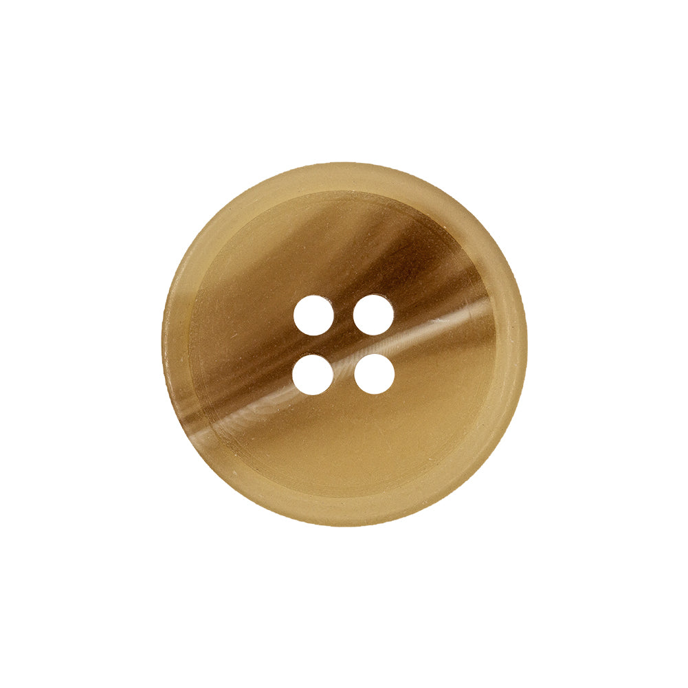 Fawn and Wheaton Abstract Landscape 4-Hole Plastic Button - 36L/23mm