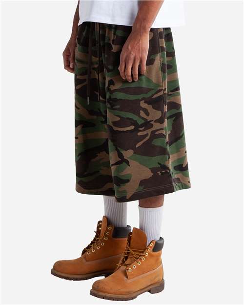 Shaka Wear Unisex Baggy Fleece Shorts