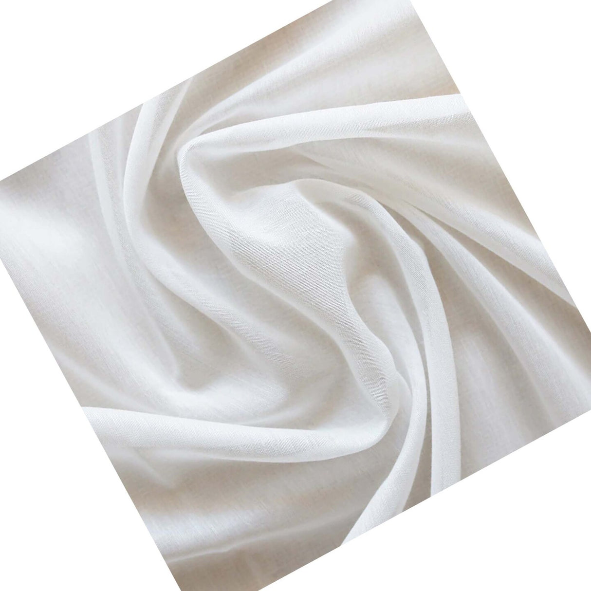 1 Yard Misty Batiste Polyester Fabric