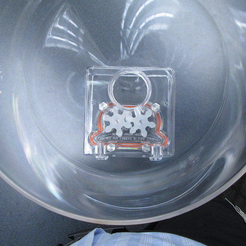 Edhard F-3001 Pump Cover Assembly for F-Series Double Filler Units