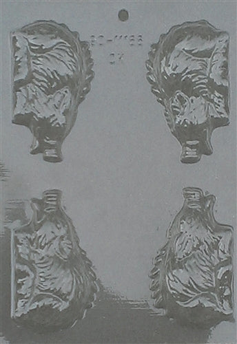 3D Razorback Hog Chocolate Mold