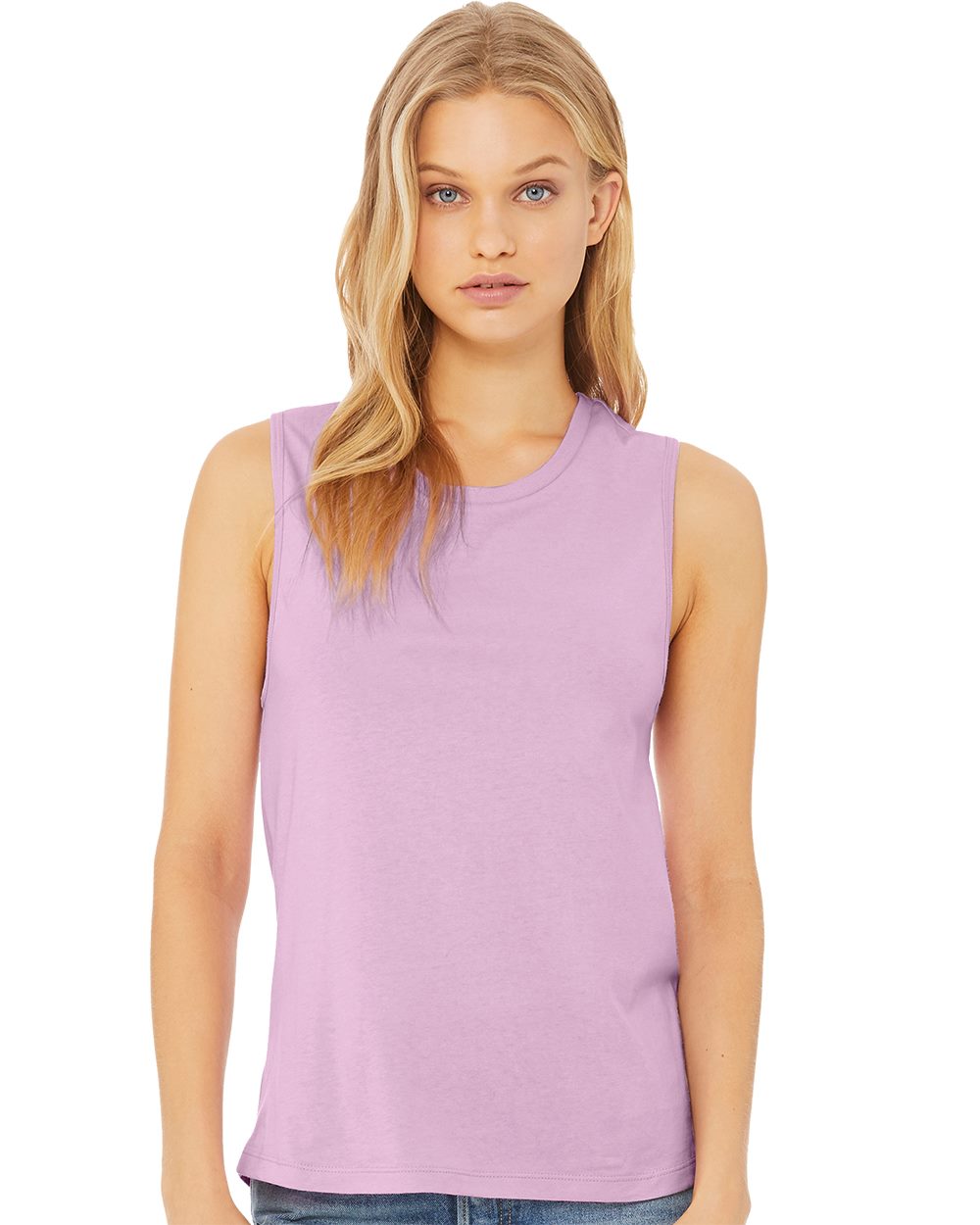 BELLA + CANVAS® Women's Jersey Muscle Short Sleeve Crew Neck Tank - 6003