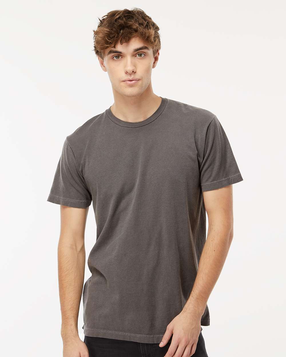 Vintage Garment-Dyed Crewneck Short Sleeve T-Shirt