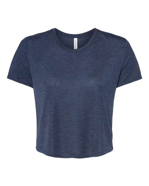 BELLA + CANVAS® Women’s Flowy Crop Short Sleeve Tee
