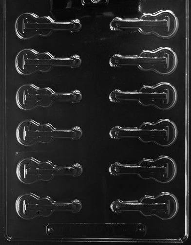 Guitar Pieces Chocolate Mold - LPJ107