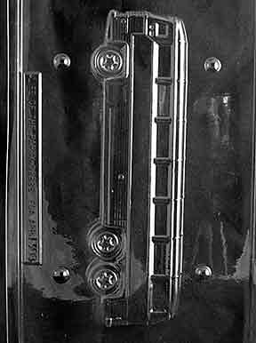 3D Jumbo Bus Chocolate Mold - Driver Side - LPJ300A