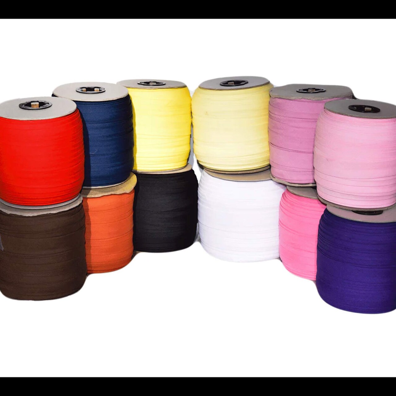 5 Yards Brown Polycotton Bias Tape 3/4" Soft & Strong Binding for Sewing & Crafts