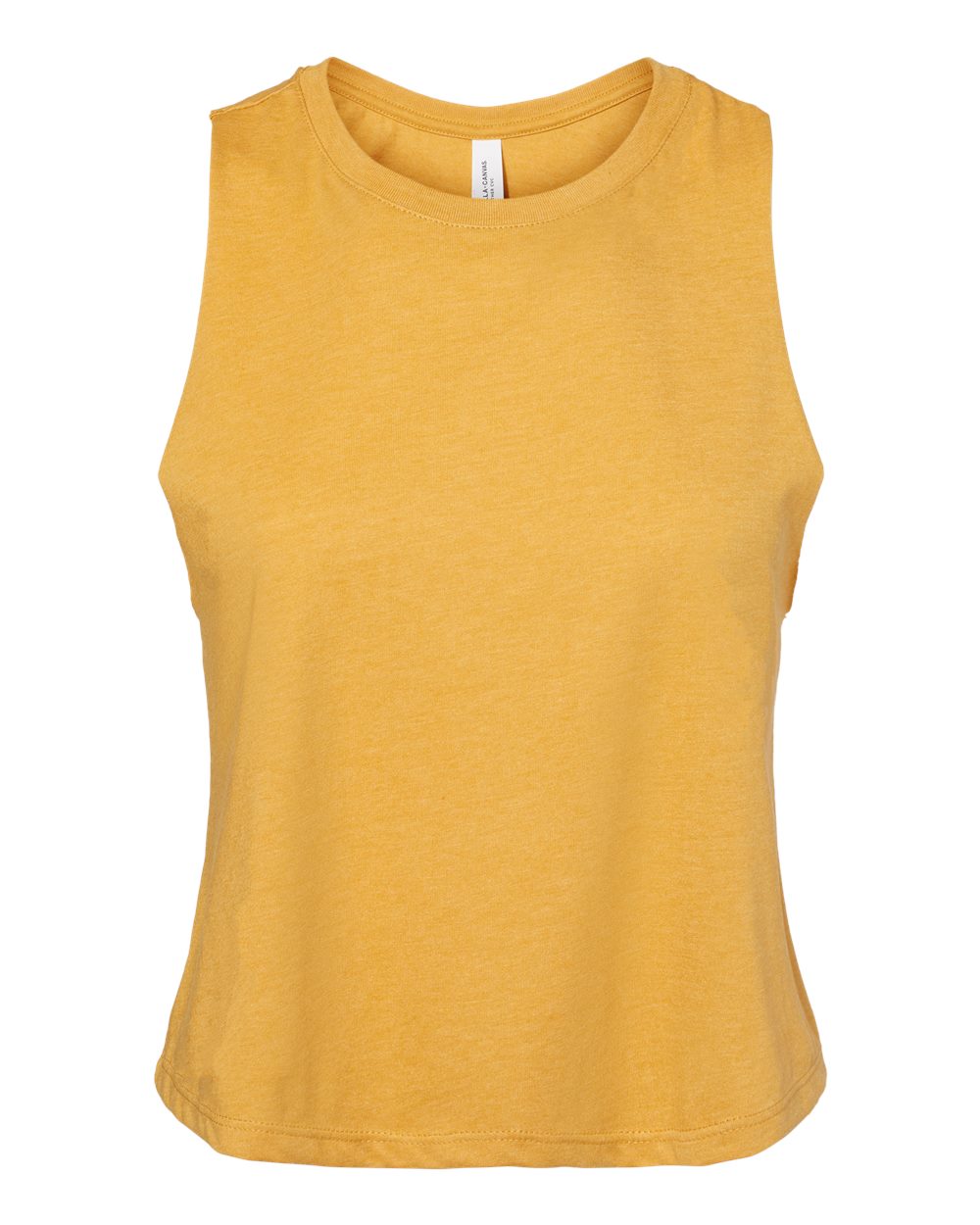 BELLA + CANVAS® Racerback Crop Tank Top For Adult - 6682