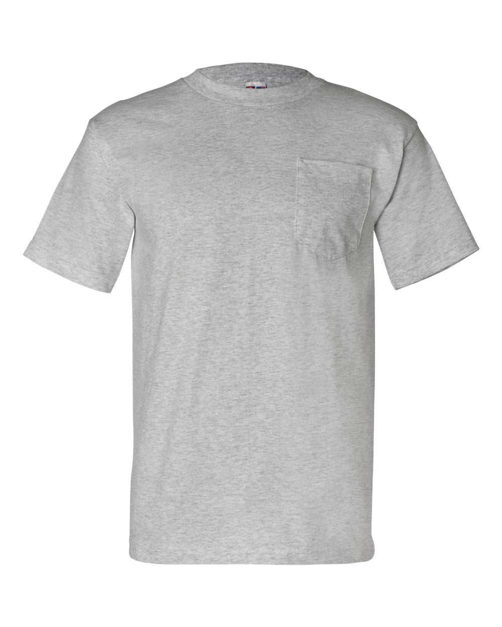 USA-Made Short Sleeve Crewneck Pocket T-Shirt