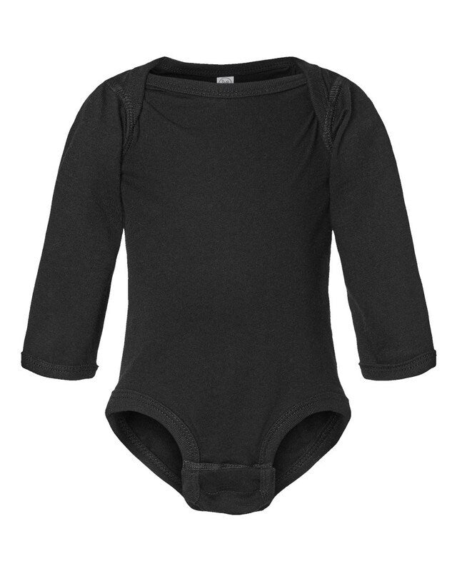 RADYAN® Cozy Fine Jersey Baby Long Sleeve Bodysuit