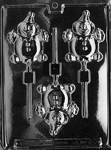 Chubby Clown Lolly Chocolate Mold - LPK053