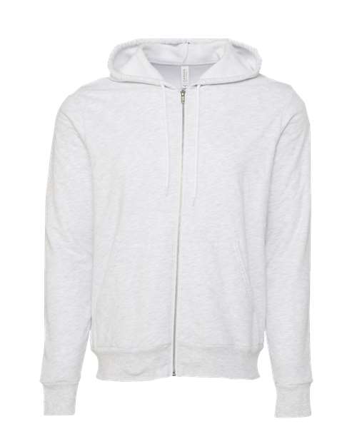 BELLA + CANVAS ®Unisex Sponge Fleece Full-Zip Hoodie Sweatshirt - 3739