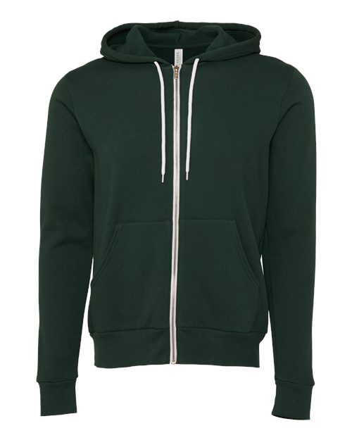BELLA + CANVAS® Unisex Classic Sponge Fleece Full-Zip Hoodie - 3739