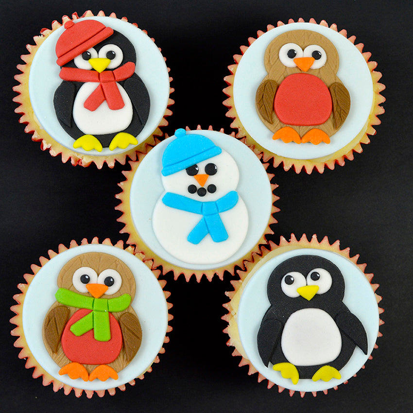 FMM Sugarcraft Mummy and Baby Penguin Gumpaste Cutter Set