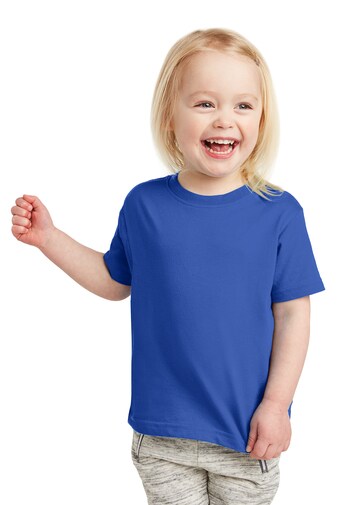 RADYAN® Toddler Cotton Jersey Crew Neck Short Sleeve Tee