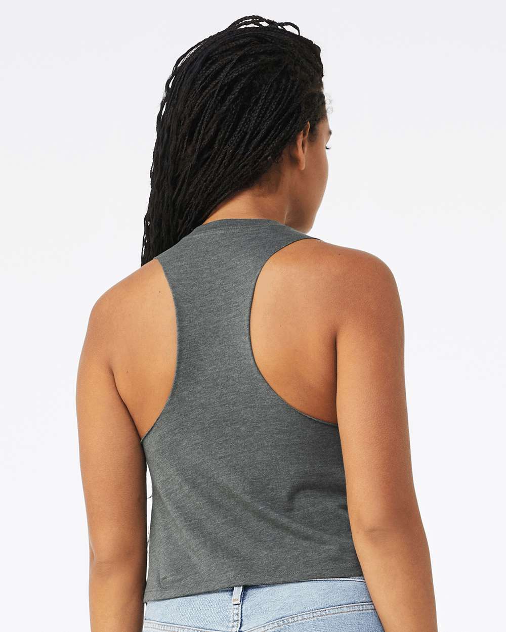 BELLA + CANVAS® Women's Racerback Crop Tank - 6682