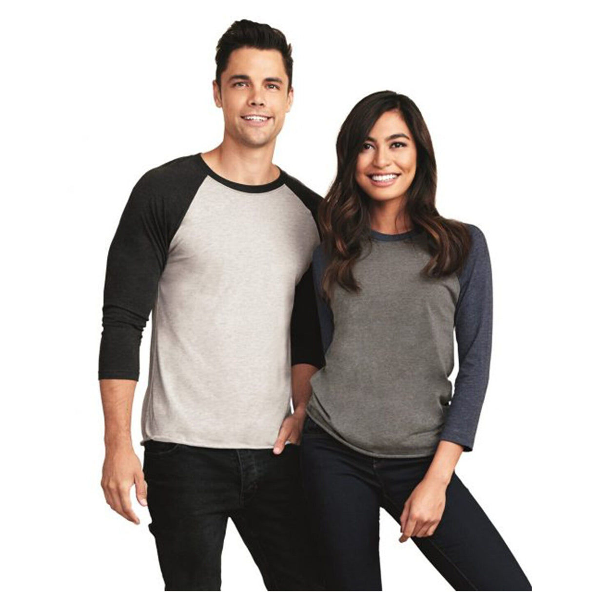 Next Level® Triblend Crewneck Three-Quarter Raglan T-Shirt