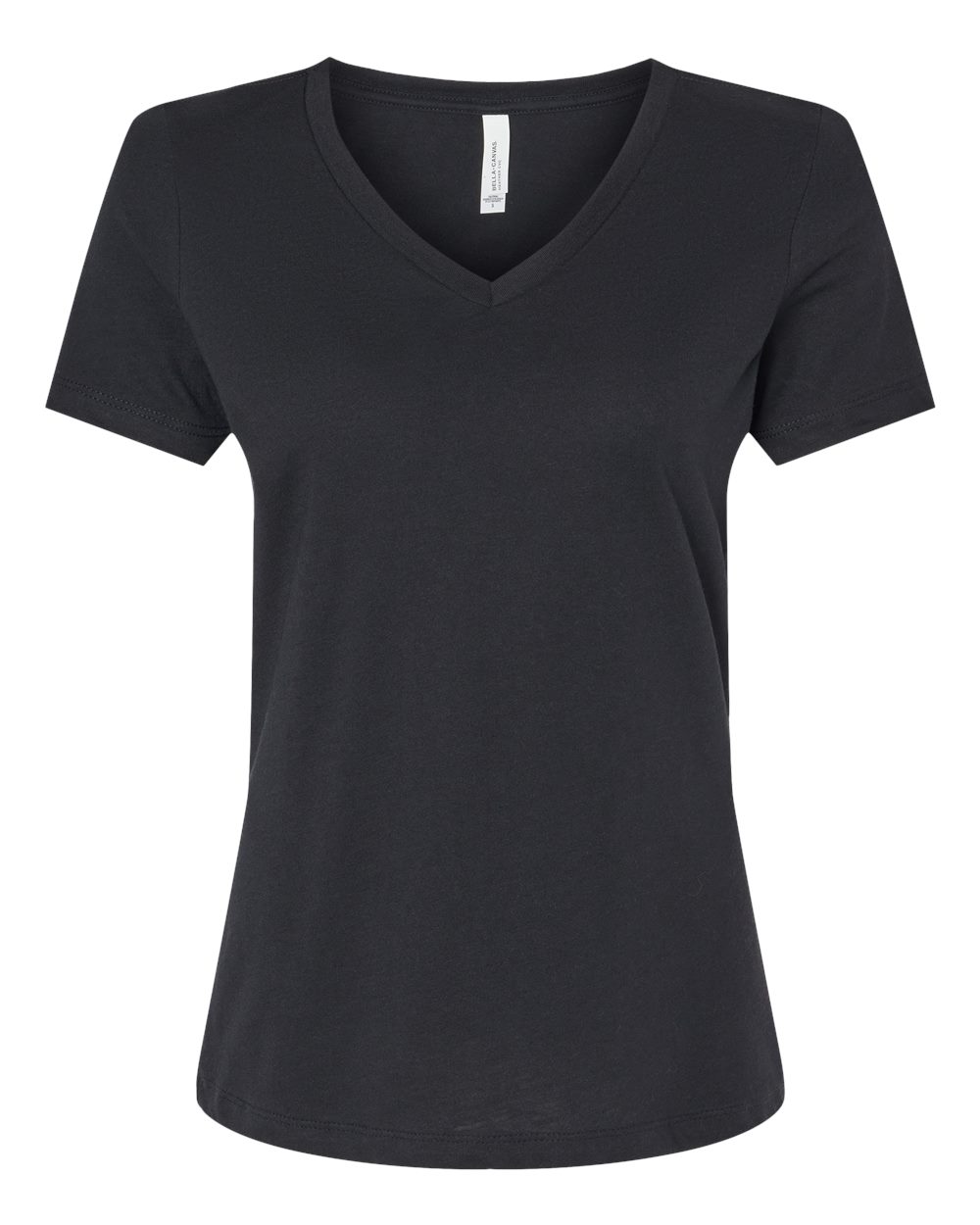 BELLA + CANVAS® Women's Relaxed Heather CVC V-Neck Short Sleeve T-Shirt - 6405CVC