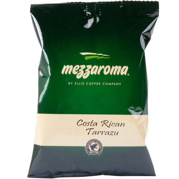 Ellis Mezzaroma 2.5 oz. Costa Rican Tarrazu Coffee Packet - 24/Case