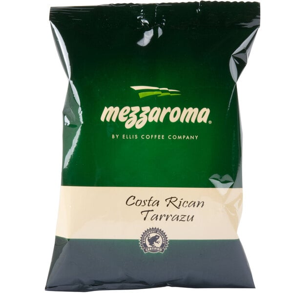 Ellis Mezzaroma 2.5 oz. Costa Rican Tarrazu Coffee Packet - 24/Case
