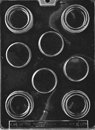 Small Round Pour Box Chocolate Mold