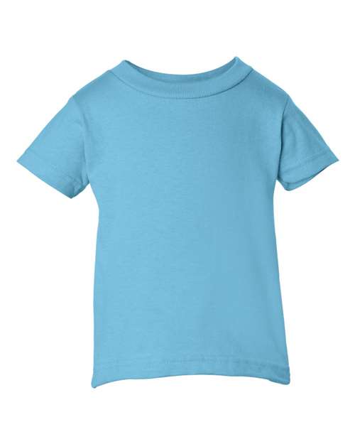 RADYAN® Infant Short Sleeve Cotton Jersey Tee - 3401