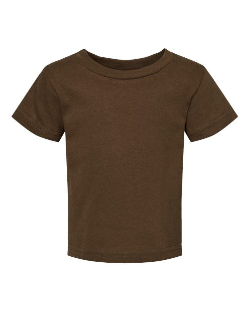 RADYAN® Infant Short Sleeve Cotton Jersey Tee - 3401
