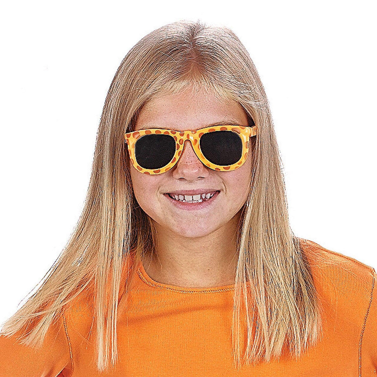 5" x 4 3/4" Kids Wild Animal Print Style Sunglasses - 12 Pc.