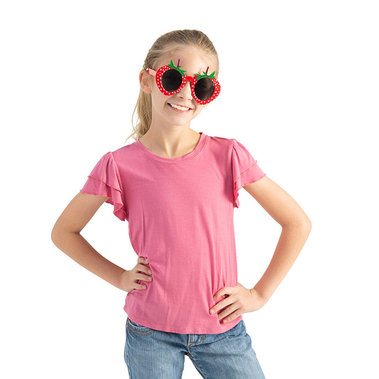 Strawberry Sunglasses - 12 Pc.