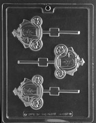 Pumpkin Coach Lolly Chocolate Mold - LPK152