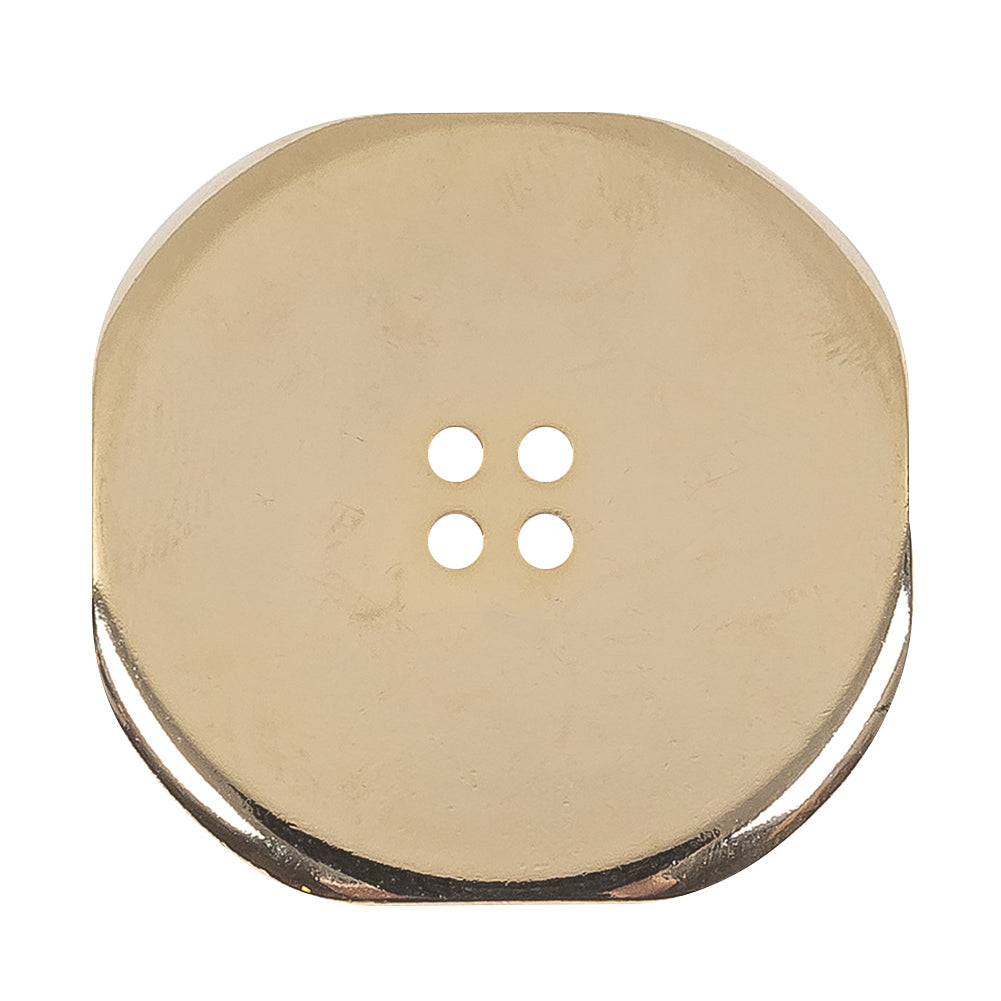Gold Metal Coat Button - 60L/38mm